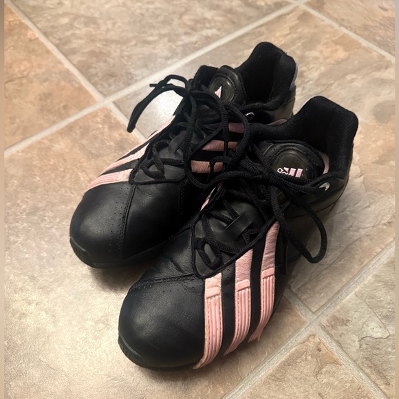 Adidas adiPRENE Women’s Indoor Soccer Shoes – Black & Pink – Size 6 - Picture 2 of 6
